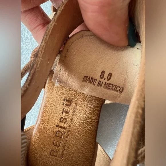 BED/STU Alena Sandal Rustic New with tags - Picture 6 of 11